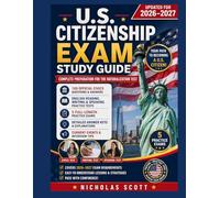 US CITIZENSHIP EXAM STUDY GUIDE 2026-2027: US CITIZENSHIP TEST BOOK SECRETS