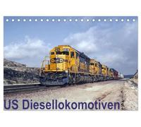 US Diesellokomotiven (Tischkalender 2026 DIN A5 quer), CALVENDO Monatskalender: Bilder eindrucksvoller technischer Meisterwerke, die noch heute sehr zuverlässig das weite Land durchqueren.