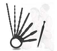 US-DXB 8 Piezas/Paquete de dilatadores uretrales de Silicona (con lengüeta para jalar) - Suave y Agradable para la Piel