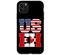 US Eh Leaf Canadian American Canada USA Flag Home Pride USEH Carcasa para iPhone 11 Pro MAX