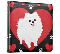 Us Eskimo Dog - Libro de recuerdos con tapa de piel sintética | Álbumes de fotos, carpeta de anillos recargable, para fotos de todos los tamaños, para registro de crecimiento de bebés de