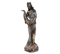 US Figura de Bronce Fundido en frío de la Diosa Griega Fortuna de 11.38 Pulgadas