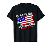 US Flag America Rejecting Kings Since 1776 4th of July Camiseta