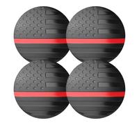 US Flag Wheel Center Valve Covers - 4pcs Aluminium Alloy Rim Caps, Anti-Theft Tire Valve Protectors To Enhance Driving Safety For SUV, Truck & Minivan