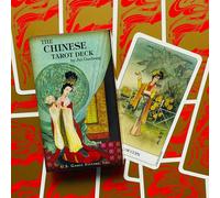US GAMES Chinese Tarot Baraja de Tarot China 78 Cartas Guía Tapa Dura