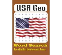 US Geography Word Search Puzzle Book: States, Capitals, Cities, Lakes, Rivers, Landmarks in the US | 6x9 inches, 110 pages, 50+ puzzles… Gift for Vacations, Holidays and Free Times