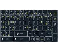 US INTERNATIONAL English Layout Keyboard Stickers Self-Adhesive