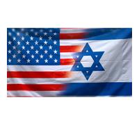 US Israel Flag American Israeli Friendship Flag 3x5 ft