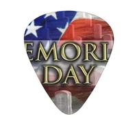 US Military Soldiers Patriotic Memorial Day Púas de guitarra eléctrica para bajo, púas de guitarra para una experiencia musical sin igual