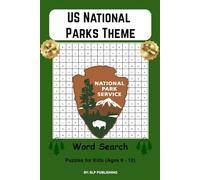 US National Park Themed Word Search: Word Searches with Easy-to-Read US National Park Themed Words | 6 x 9 inches, 103 pages | 50+ Puzzles … Gift for Vacations, Park Visit Days, and Relaxing