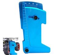 Us niveršal RC Car Height & Camber Gauge - Herramienta de configuración Portåble para 1/10, 1/8, 1/5 Escala Modelo Cars. Mediciones de chasis de rodadura y rueda alineadas con ángulos (Cammber