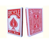 US Playing Card Co. Baraja Bicycle Gigante (Cartas Finas) (Rojo)