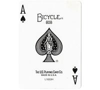 US Playing Card Company Bicycle Rojo - Baraja de Forzaje (7 de Picas)