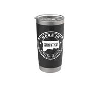 US Pride, edición limitada, fabricado en EE. UU., Connecticut State Vaso térmico de acero inoxidable de doble pared