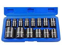 US PRO 14 enchufes de impacto métricos poco profundos de 10-32 mm B1679