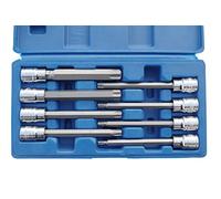 US Pro 8 llaves de vaso Torx de 3/8 pulgadas Dr Cr-V T25 - T60 de 110 mm para garajes mecánicos 3303