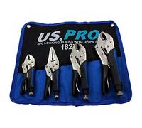 US Pro Alicates de bloqueo 4pc Mole Grips Llave ajustable Vice Grips Alicates 1827