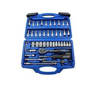 US PRO B1387 - Juego de 46 llaves de vaso hexagonales Torx de 1/4 pulgadas de 4-14 mm