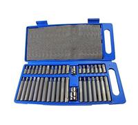 US Pro Bergen B2200 - Juego de 40 llaves de vaso Torx y ranuradas hexagonales