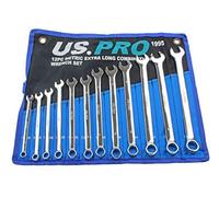 US PRO Juego de 12 llaves combinadas extralargas de 8 a 19 mm 1995
