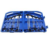 US PRO Juego de 16 llaves hexagonales y Torx con mango en T B1587