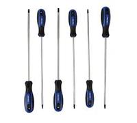US PRO Juego de 6 destornilladores Torx de estrella extralargos de 250 mm T10 - T30 1591