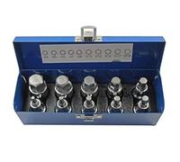 US Pro Profesional 10 piezas 1/2 "Drive Hex Bit Socket Set B1695