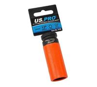 US PRO Tools 3759 - Enchufe de rueda de aleación de impacto profundo de 19 mm