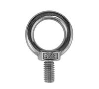 US STAINLESS Perno de ojo de elevación de acero inoxidable 316 de 3/8 pulgadas, 3/8 pulgadas, paso de grado marino UNC de 16