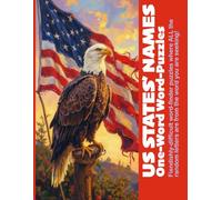 US STATES' NAMES: One-Word Word-Puzzles