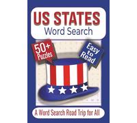 US States Word Search Puzzle Book: Puzzles featuring States, Cities, and Landmarks