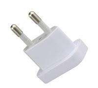 US to EU Plug Adapter, Compact International Charger Converter, Two-Prong Electric Adapter, Lightweight Travel Design, for Europe France Germany Cruise Airports South Korea Trips