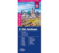 USA 09, South East (1:1.250.000) : Missouri, Kentucky, West Virginia, South Carolina, ...: 9