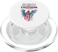 USA 250 Aniversario celebra ángel patriótico y Bandera PopSockets PopGrip para MagSafe