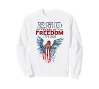 USA 250 Aniversario celebra ángel patriótico y Bandera Sudadera