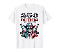 USA 250 Aniversario Celebra el Hombre Cráneo Patri Camiseta