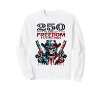 USA 250 Aniversario Celebra el Hombre Cráneo Patri Sudadera