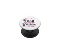 USA 250 Aniversario celebrando la Libertad Diente de león y Estrellas PopSockets PopGrip Adhesivo