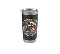 USA 250 Aniversario Sound Liberty Guitar Rock Music Band Vaso térmico de acero inoxidable de doble pared