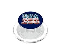 USA 250th 1776-2026 Patriotic American Freedom 4 de Julio PopSockets PopGrip para MagSafe