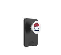 USA 250th 1776-2026 Patriotic American Freedom 4 de Julio PopSockets PopWallet para MagSafe