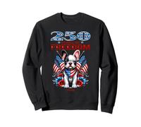 USA 250th Anniversary Celebra Cool Patriotic Boxer Puppy Sudadera