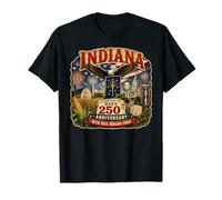 USA 250th Anniversary Indiana Pride Camiseta