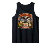 USA 250th Anniversary Indiana Pride Camiseta sin Mangas