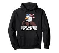 USA 4th of July Flag Design Love America United States Sudadera con Capucha