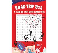 USA 50 States Word Search Puzzle Book: Word Searches about the 50 States, USA, Road Trip Across America | 6x9 inches, 100 pages | 50 Puzzles... Gift ideas, family vacations, holidays, and free times