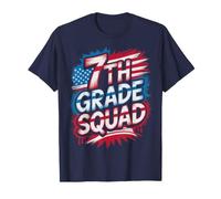 USA 7th Grade Squad First Day 250 Years Teacher Game On Camiseta