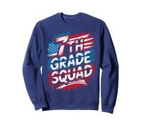 USA 7th Grade Squad First Day 250 Years Teacher Game On Sudadera