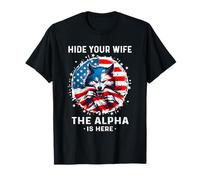 USA Alpha Wolf Camiseta divertida de lobo Sarcástico Lobo Camiseta
