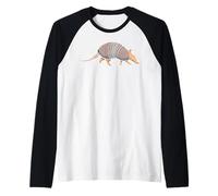 USA America - Animales - Armadillo Camiseta Manga Raglan